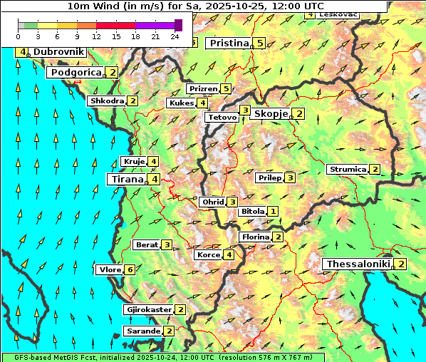 Wind, 25. 10. 2025