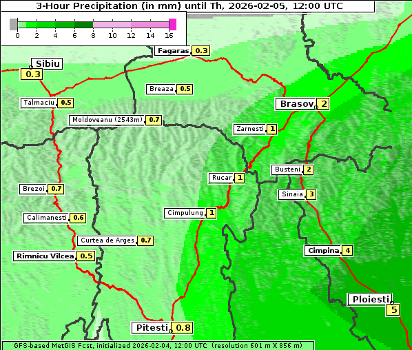 Niederschlag, 5. 2. 2026