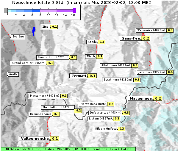 Neuschnee, 2. 2. 2026
