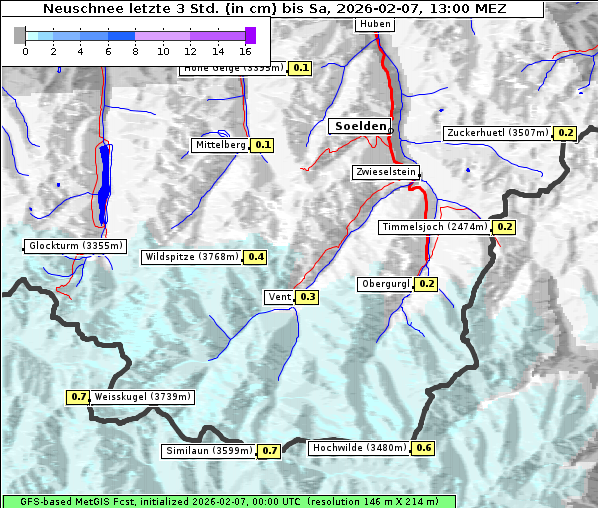 Neuschnee, 7. 2. 2026