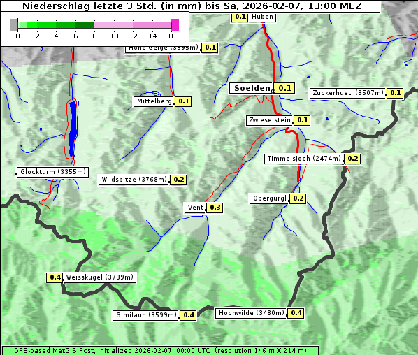Niederschlag, 7. 2. 2026