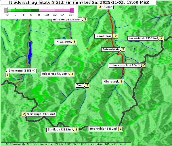 Niederschlag, 2. 11. 2025