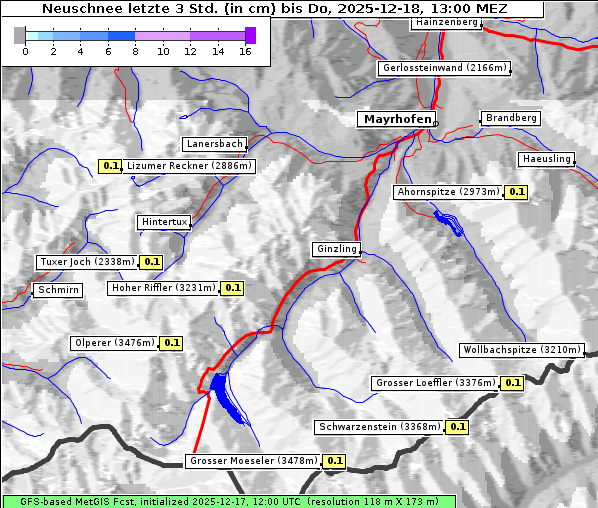 Neuschnee, 18. 12. 2025