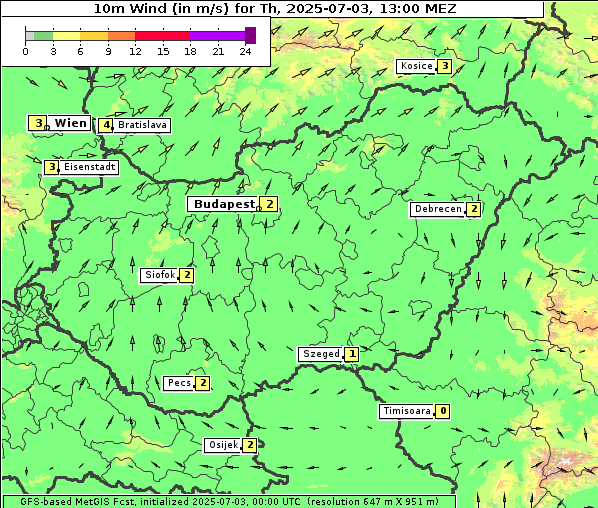 Wind, 3. 7. 2025