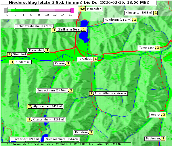 Niederschlag, 19. 2. 2026