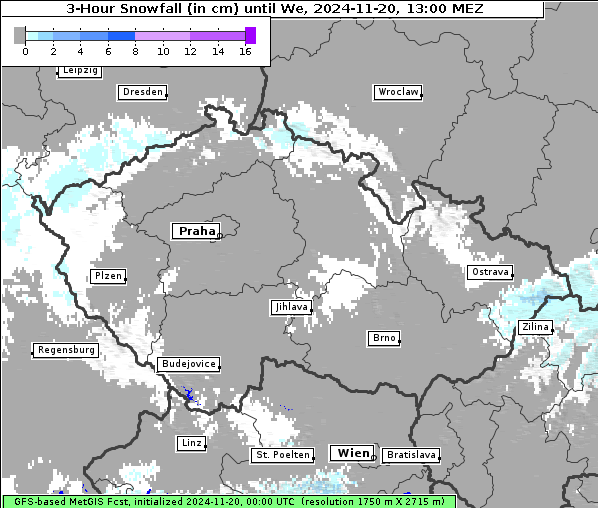 Neuschnee, 20. 11. 2024