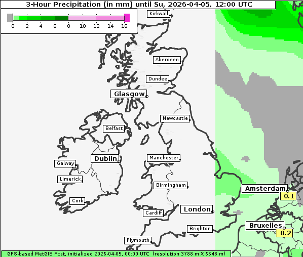 Niederschlag, 5. 4. 2026