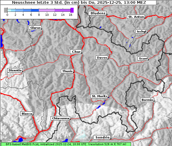 Neuschnee, 25. 12. 2025