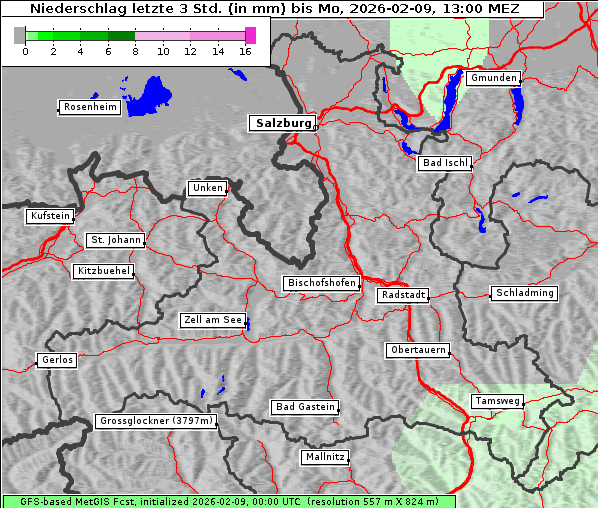Niederschlag, 9. 2. 2026