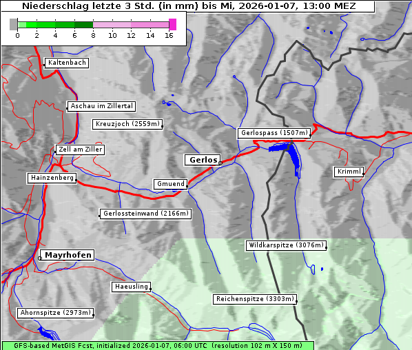 Niederschlag, 7. 1. 2026