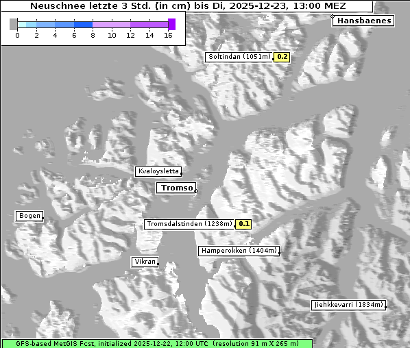 Neuschnee, 23. 12. 2025