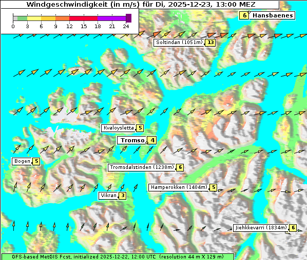 Wind, 23. 12. 2025