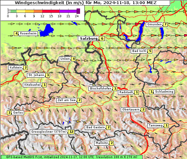 Wind, 18. 11. 2024