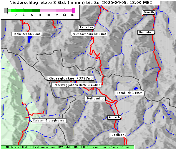 Niederschlag, 5. 4. 2026
