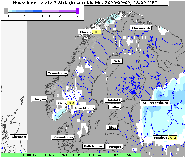 Neuschnee, 2. 2. 2026