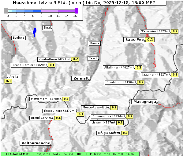 Neuschnee, 18. 12. 2025