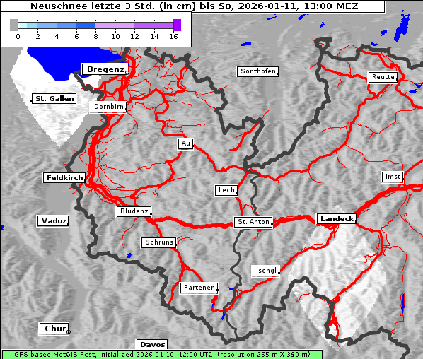 Neuschnee, 11. 1. 2026