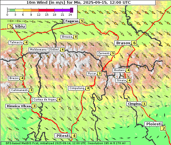 Wind, 15. 9. 2025