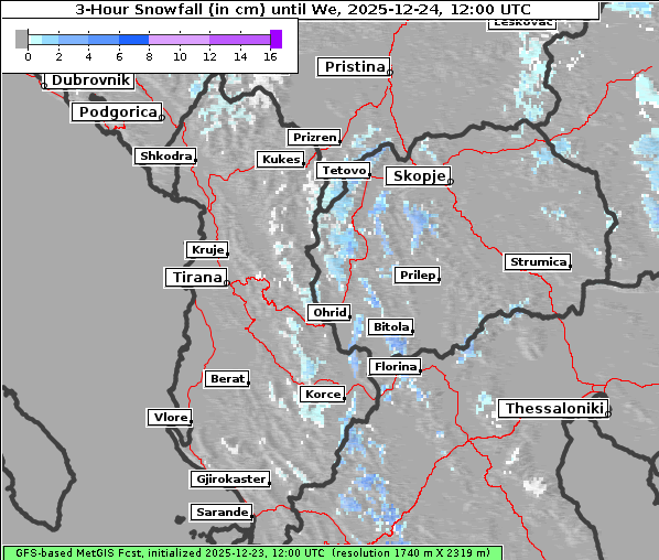 Neuschnee, 24. 12. 2025