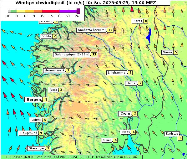 Wind, 25. 5. 2025