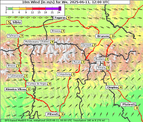 Wind, 11. 6. 2025