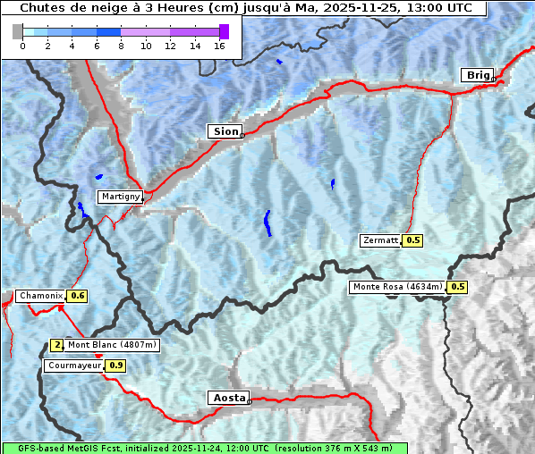 Neuschnee, 25. 11. 2025