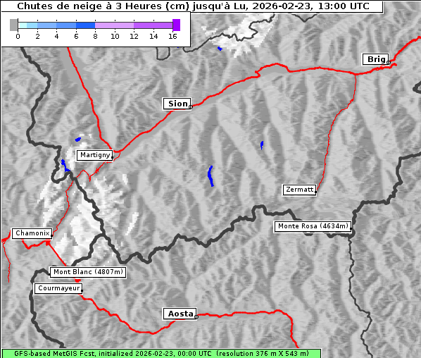 Neuschnee, 23. 2. 2026