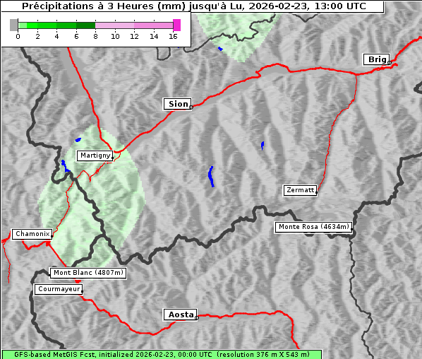 Niederschlag, 23. 2. 2026