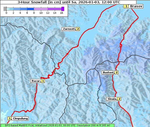 Neuschnee, 3. 1. 2026