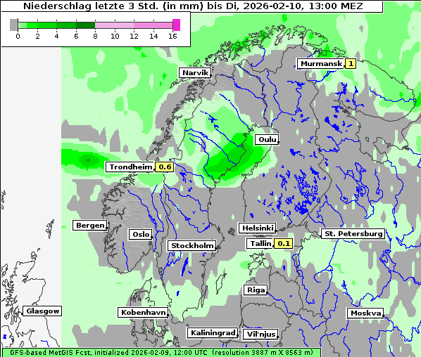 Niederschlag, 10. 2. 2026