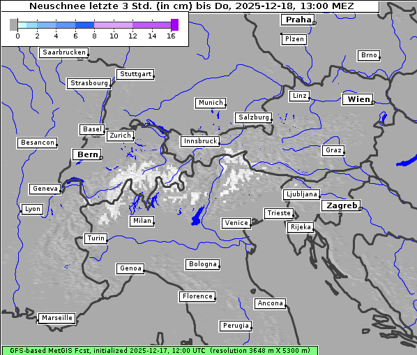 Neuschnee, 18. 12. 2025