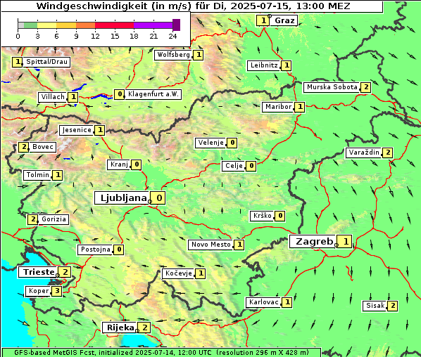 Wind, 15. 7. 2025