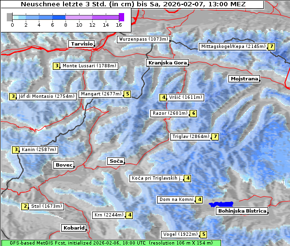 Neuschnee, 7. 2. 2026