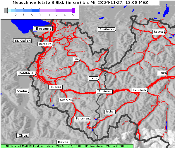 Neuschnee, 27. 11. 2024