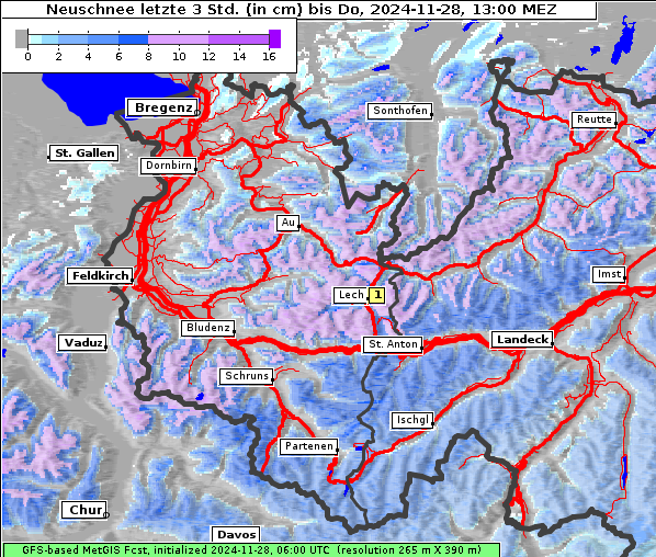 Neuschnee, 28. 11. 2024