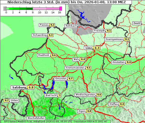 Niederschlag, 8. 1. 2026