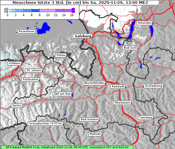 Neuschnee, 29. 11. 2025