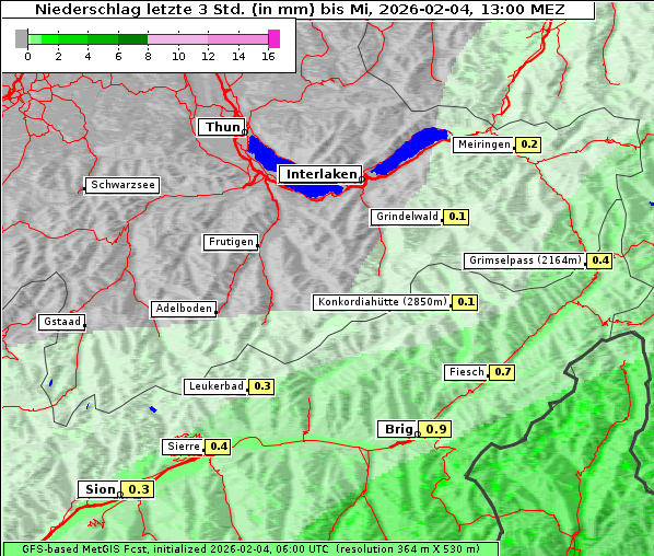 Niederschlag, 4. 2. 2026