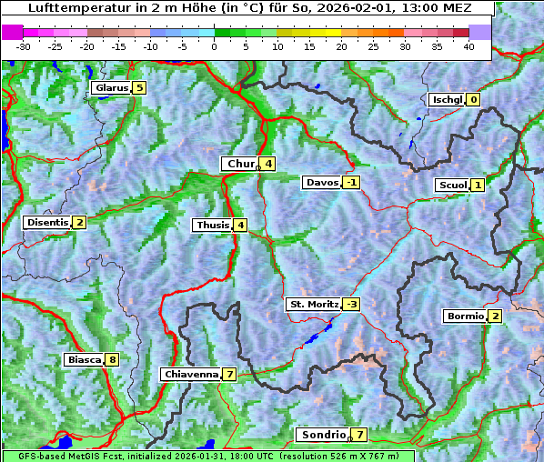 Temperatur, 1. 2. 2026