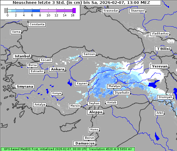 Neuschnee, 7. 2. 2026