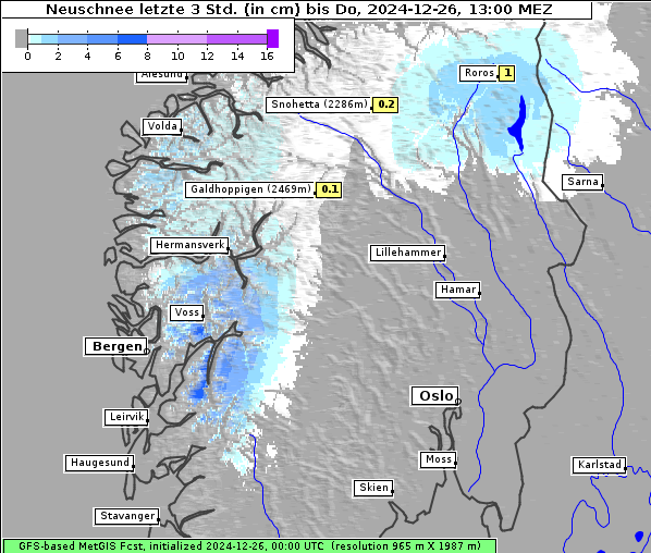 Neuschnee, 26. 12. 2024