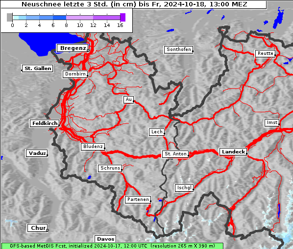 Neuschnee, 18. 10. 2024