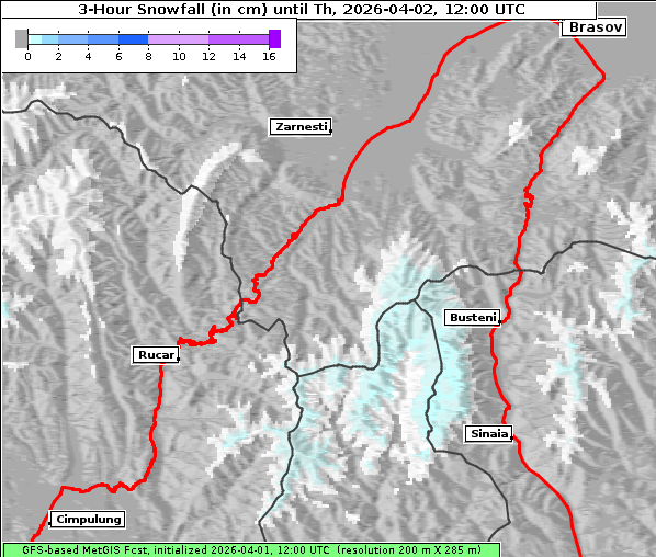 Neuschnee, 2. 4. 2026