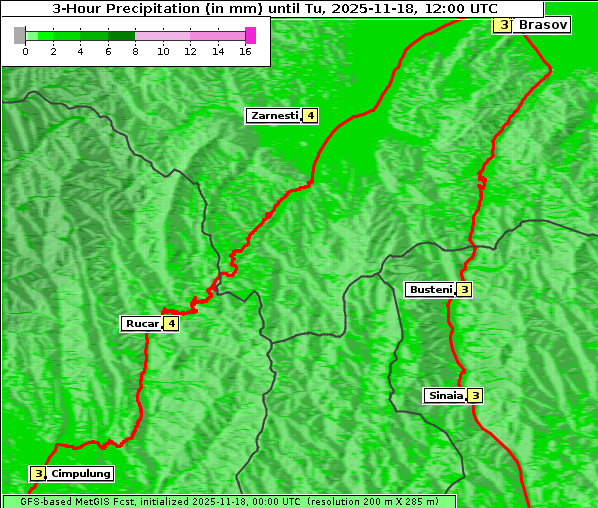 Niederschlag, 18. 11. 2025