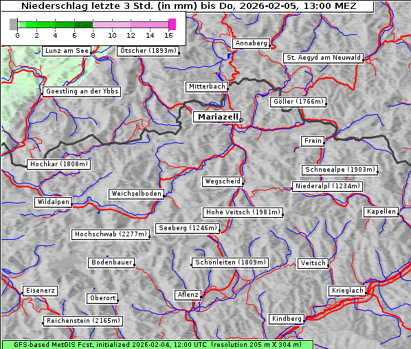 Niederschlag, 5. 2. 2026