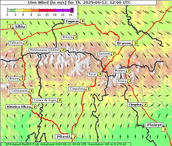 Wind, 12. 6. 2025