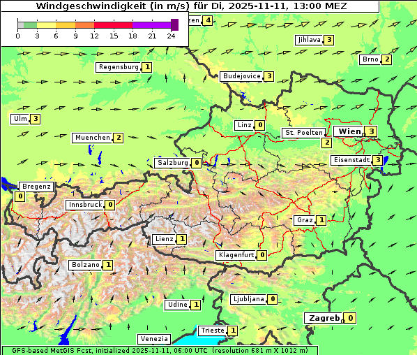 Wind, 11. 11. 2025