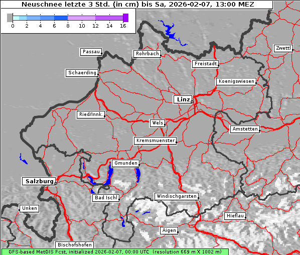 Neuschnee, 7. 2. 2026