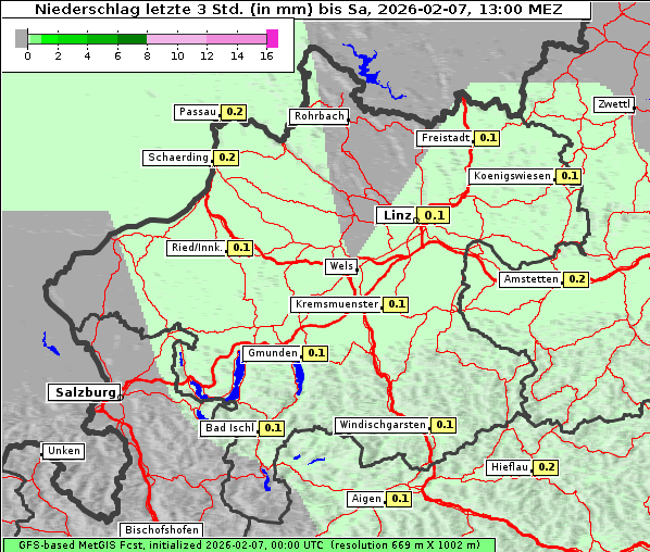 Niederschlag, 7. 2. 2026
