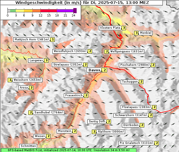 Wind, 15. 7. 2025